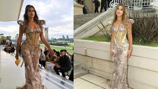 Milett Figueroa sorprende como modelo en Argentina Fashion Week