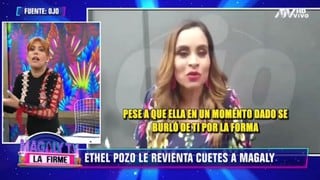 Magaly Medina respondió a elogios de Ethel Pozo: “Estoy emocionada” | VIDEO