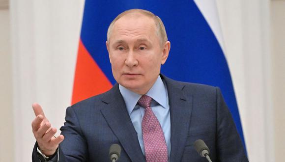 El presidente de Rusia Vladimir Putin. (SERGEI GUNEYEV / SPUTNIK / AFP).