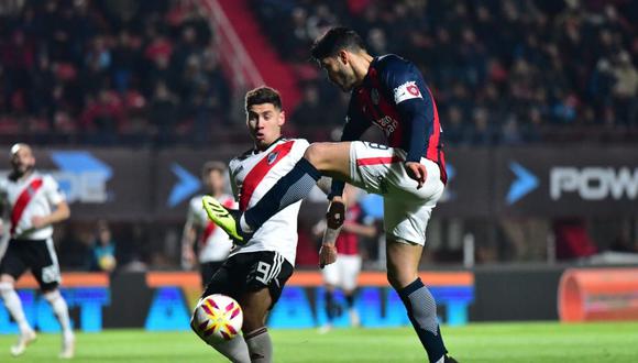 River Plate busca esta noche (6:00 p.m. EN VIVO ONLINE por FOX Sports Premium) su primera victoria en la Superliga Argentina cuando visite a San Lorenzo en el Nuevo Gasómetro. (Foto: Twitter)