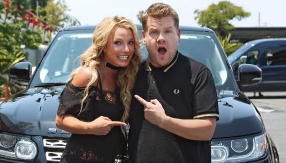 Britney Spears anunció Carpool Karaoke con James Corden