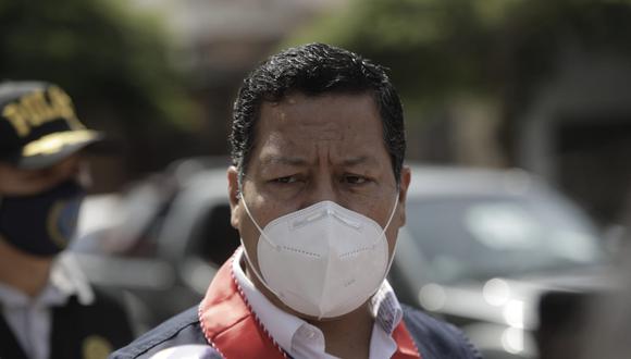 El fiscal Omar Tello, jefe de la Fiscalía Anticorrupción, confirmó la supuesta participación del general EP César Astudillo en la venta de combustible. (FOTO: Anthony Niño de Guzmán)