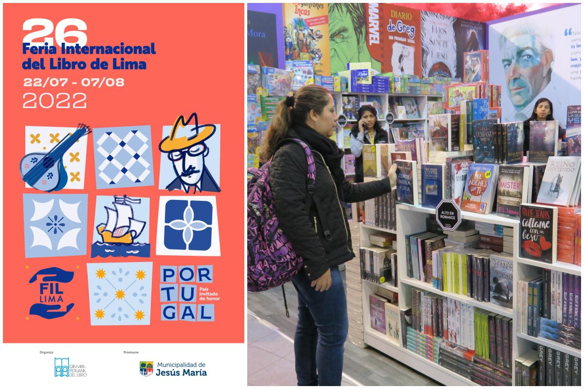 FIL Lima 2022 presenta primer afiche mientras se prepara para la  presencialidad, LUCES