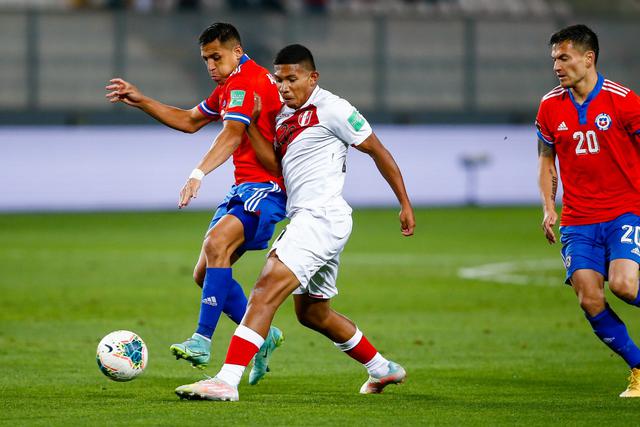 Perú venció 2-0 a Chile por Eliminatorias | Foto: GEC