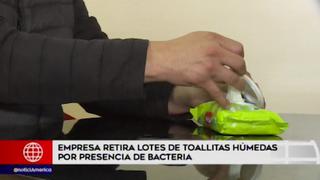 Retiran seis lotes de toallitas húmedas para bebé por posible presencia de bacterias