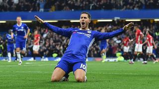 Chelsea FC: Eden Hazard anotó golazo al Manchester United