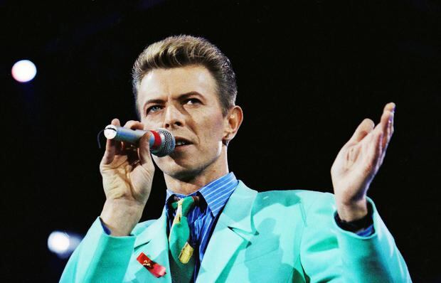 David Bowie performs at the Freddy Mercury Tribute Concert at London's Wembley Stadium in 1992. (Photo: Reference/Reuters File) 
