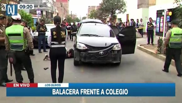 Evitan secuestro en Los Olivos. (Foto: Canal N)