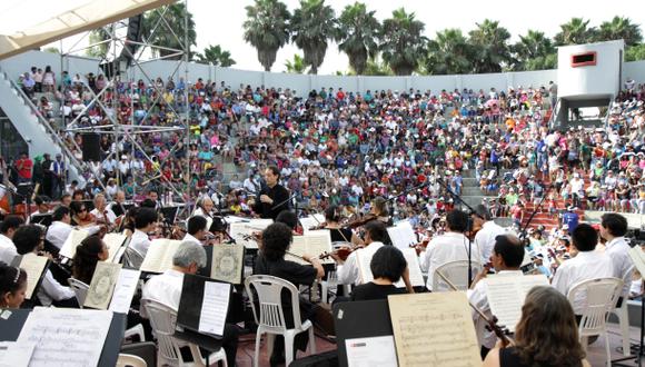 Concierto gratis de Sinfónica Nacional en Parque Zonal Huáscar