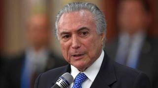 Brasil: Michel Temer negó haberle pedido US$3 mlls. a Odebrecht