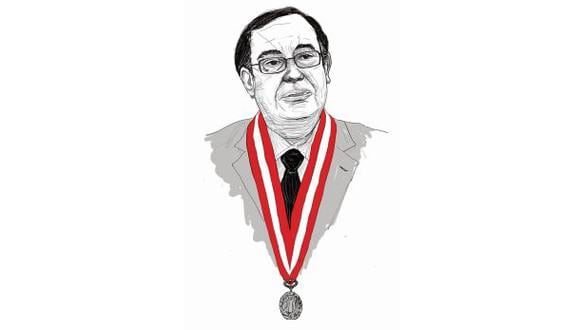La década pasada redactó la tesis de la autoría mediata en la sentencia a Fujimori. (Ilustración: Giovanni Tazza/El Comercio)