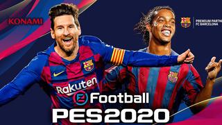 PES 2020 saldrá el 10 de setiembre con Messi y Ronaldinho en su portada | VIDEO