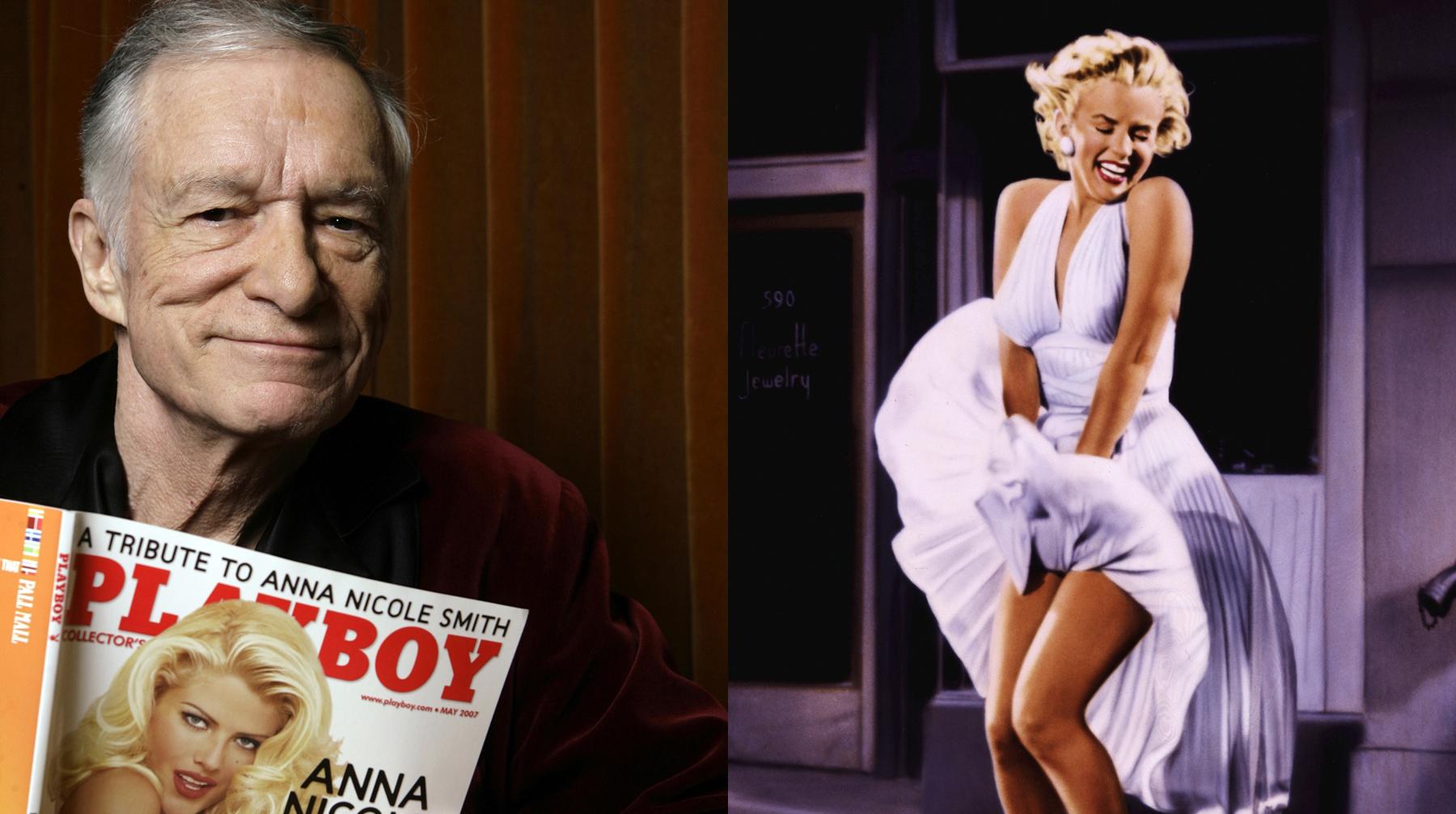 Hugh Hefner construyó el imperio de Playboy gracias a la imagen de Marilyn Monroe. (Fotos: AP/ Reuters)