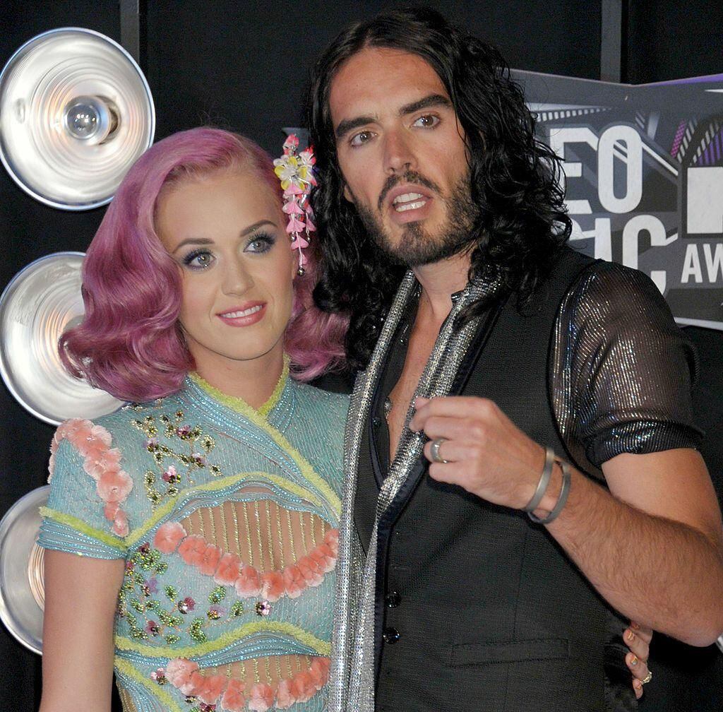 Russell Brand and Katy Perry would be one of the couples of the 2000s. (GETTY IMAGES).