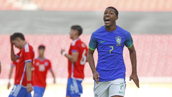 Brasil goleó 3-0 a Chile por el Sudamericano Sub 17 | Foto: CBF