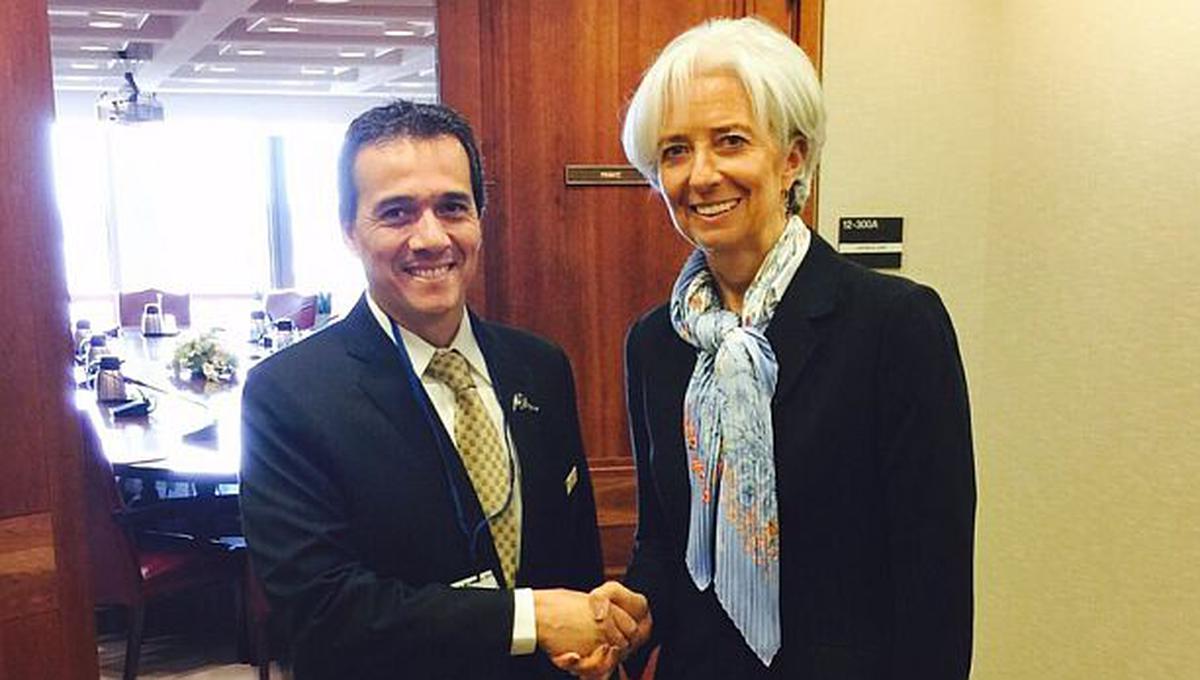 Alonso Segura se reunió con Christine Lagarde en Washington