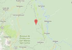 Perú: sismo de 3,8 grados se produjo en Pasco sin originar daños