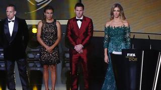 Messi y sus extravagantes ternos en las galas del Balón de Oro