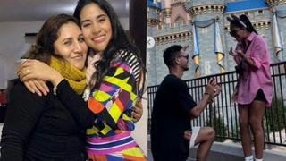 Mamá de Melissa Paredes se encuentra feliz con el compromiso de su hija: “Me emocioné con la noticia”