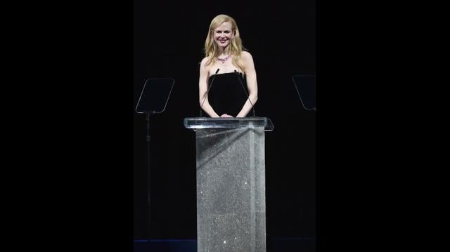 Así lució Nicole Kidman en la gala de los premios CFDA, los 'Oscar de la moda', realizada anoche en Nueva York. (Fotos: AFP/Reuters/AP)