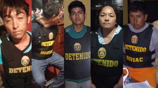 La Libertad: detienen a 12 presuntos integrantes de banda criminal dedicada a la extorsión y el sicariato  