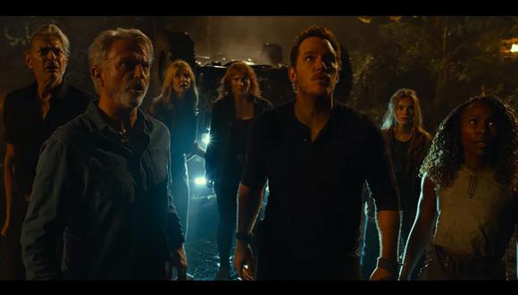 Universal Pictures estrenó el tráiler oficial de “Jurassic World: Dominion”. (Foto: Captura)