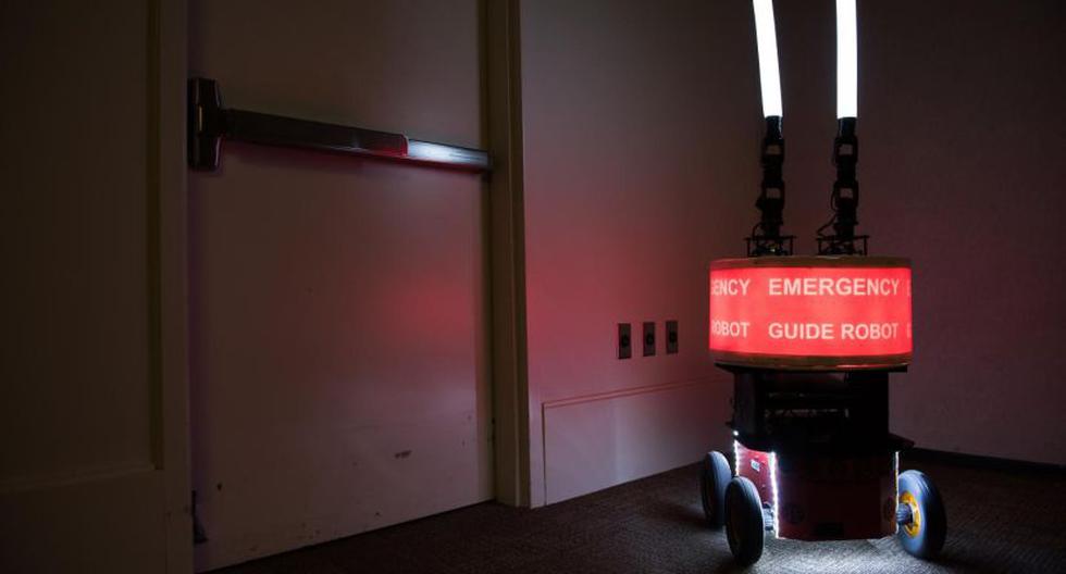 Robot para emergencias. (Foto: Rob Felt, Georgia Tech)