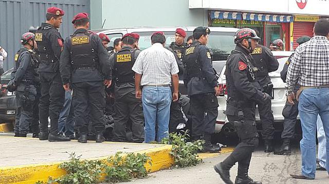 Un muerto y un policía herido tras balacera en San Miguel - 1