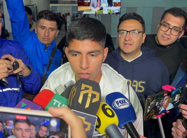 Piero Quispe caused a great stir upon his arrival in Mexico.