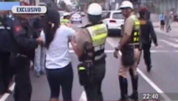San Isidro: abogada estaba ebria cuando arrolló a policías