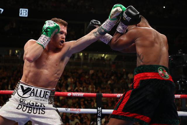 Canelo vs. Jacobs: mira las postales de la pelea en el T-Mobile Arena. | Foto: AFP