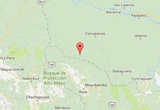 Perú: sismo de 4,8 grados en San Martín no causó daños materiales