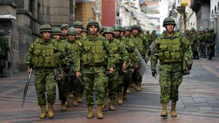 Ecuador despliega militares en el centro de Quito tras el estado de excepción decretado por Lenín Moreno | FOTOS