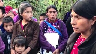 Una amarga Navidad aguarda a más de 5.000 desplazados en Chiapas