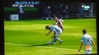 El error de Renato Tapia que acabó en el gol de Benzema para el 2-0 del Real Madrid ante Celta [VIDEO]