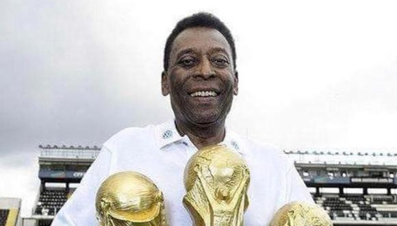 Pelé es el único ser humano en la historia en ganar tres mundiales. (Foto: Agencias)