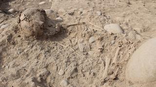 Hallan restos humanos de 1.300 años en huaca El Rosal [FOTOS]