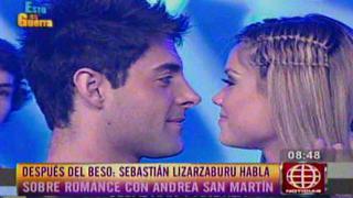 Sebastián Lizarzaburu habló sobre beso con Andrea San Martín