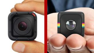 GoPro y Polaroid, la pelea de las minicámaras con forma de cubo