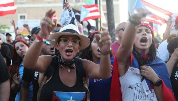 Los mensajes filtrados fueron la "gota que colmó el vaso" en Puerto Rico, según los expertos. Foto: GETTY IMAGES, vía BBC Mundo