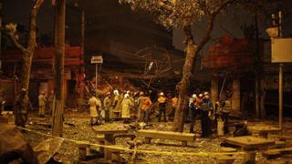 Fuerte explosión derrumba casas y edificios en Río de Janeiro