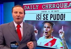 Gustavo Cherquis en emotivo discurso: "Los capitanes siempre vuelven y Paolo Guerrero estará en Rusia"
