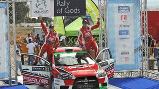 Nicolás Fuchs ganó en Grecia y mantiene el liderato en el Mundial de Rally