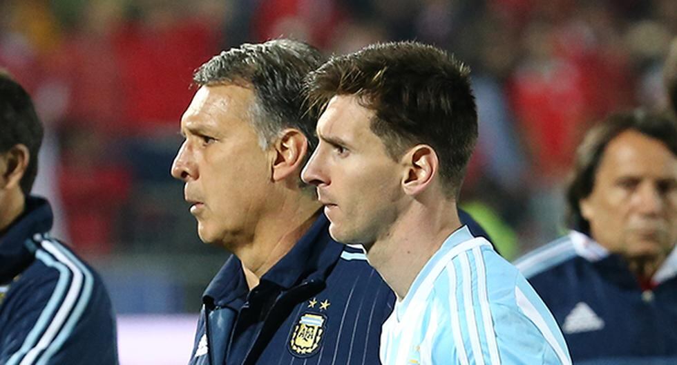 Gerardo Martino discutió la posibilidad de llevar a Lionel Messi con la Selección Argentina para los Juegos Olímpicos Río 2016 (Foto: Getty Images)