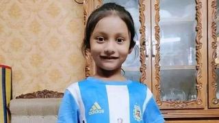 El cruel asesinato de una niña fanática de la selección argentina conmueve a Bangladesh