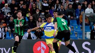 Juventus remontó y venció 2-1 a Sassuolo por Serie A con gol de Dybala | VIDEO