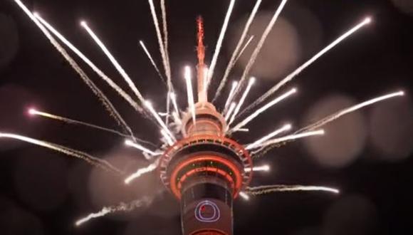 Auckland, en Nueva Zelanda, es la primera ciudad importante en recibir el Año Nuevo 2024.