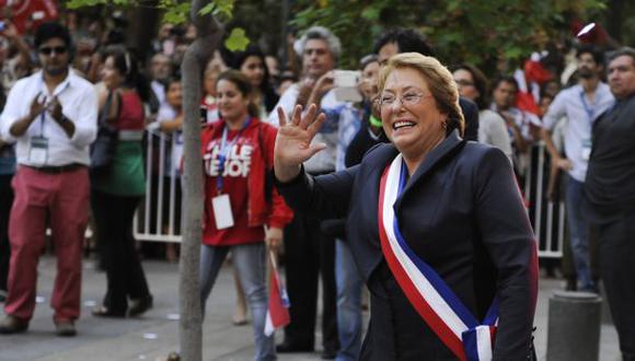 Bachelet: Vuelvo a ser presidente para cumplir con mis promesas