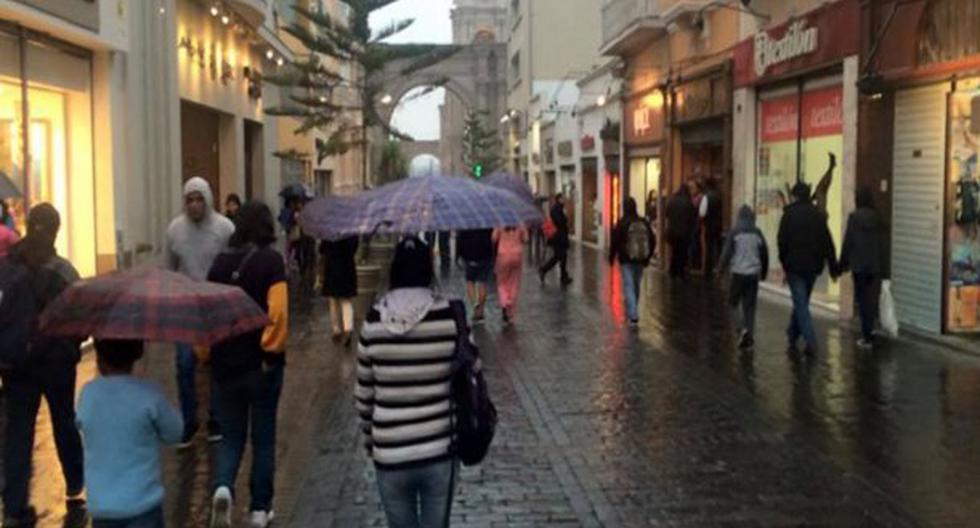 Las lluvias afectarán la zona sur de Cusco, Moquegua y Arequipa. (Foto: Andina)