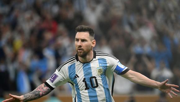 Messi llegó a su sexto gol en Qatar 2022. (Foto: AFP)